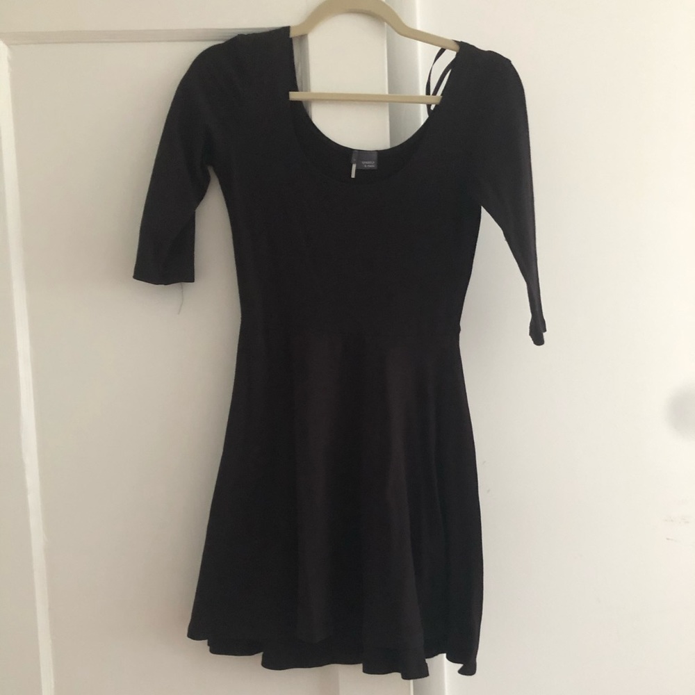 Urban outfitter black skater dress